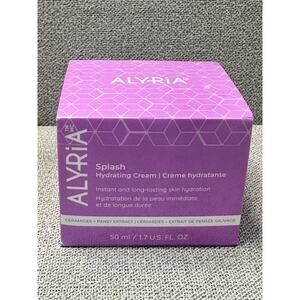 Alyria Splash‎ Hydrating Cream 50ml NEW IN BOX Ceramides 1.7 OZ Moisturizer